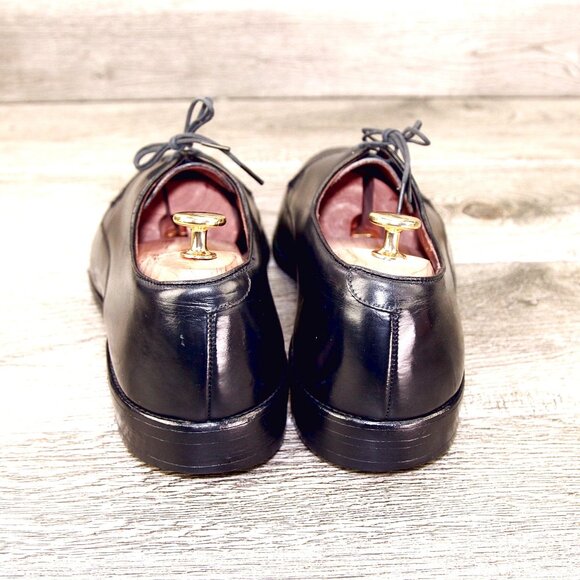 Allen Edmonds ELLIS Blucher 9.5 EEE Wide Black * add $15 new Cedar Trees - Picture 8 of 13